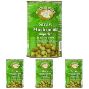 Golden Swan Straw Mushroom 425g - 4 Pack