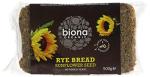 Biona Organic Rye & Sunflower Seed Bread 500g