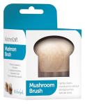Wooden Mushroom Brush with Nylon Bristles, 5.5 cm