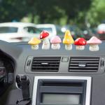 Mushroom Car Dashboard Ornaments Set - 6pcs