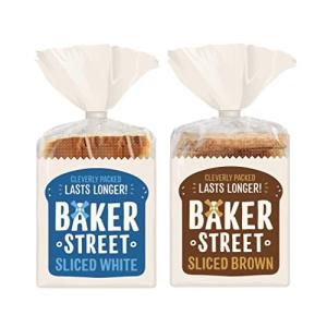 4-Pack Medium Sliced Toast Bread for Sandwiches