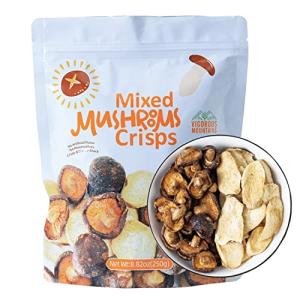 VIGOROUS MOUNTAINS Mushroom Chips - Crispy Veggie Snack