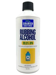 99.9% Isopropyl Rubbing Alcohol, 500ml Lab Grade