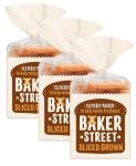 Baker Street Sliced Wholemeal Brown Bread Pack