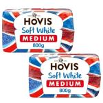 Hovis Soft White Medium Bread 2 Pack