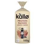 Kallo Vegan Lentil Cakes - Healthy Snack Treat