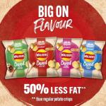 Walkers Baked Sea Salt Snack Crisps Pack