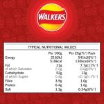 Walkers Ready Salted Crisps Multipack, 6 Bags