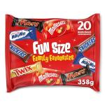Chocolate Variety Pack: Mars, Snickers, Twix Fun Size