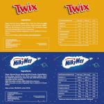 Chocolate Variety Pack: Mars, Snickers, Twix Fun Size