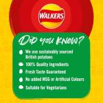 Walkers Pickled Onion Crisps Multipack, 6 Bags