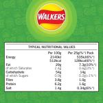 Walkers Pickled Onion Crisps Multipack, 6 Bags