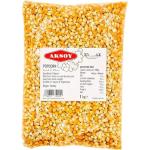 AKSOY Popping Corn Kernels - 1KG | Popcorn Seeds for Stovetop, Microwave & Air Popper | Freshly Harvested Corn for Delicious Homemade Popcorn Snacks... (Packaging May Vary)