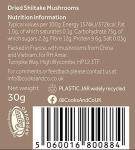 Cooks & Co Dried Shiitake Mushrooms 30g - 6 Pack