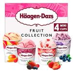 Häagen-Dazs Fruit Mini Ice Cream Cups, 4 pack