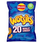 Walkers Wotsits Cheesy Snack Crisps Multipack 20 Bags
