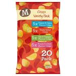 Morrisons Variety Mix Crisps Pack of 20