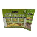 Kirkland Mixed Nuts, Unsalted, 21 Pack Box