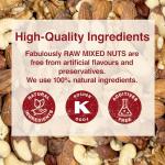 Tropgo 500g Raw Mixed Nuts Snack Pack