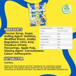 Swizzels Minion Sweets Foam Gums, Banana Blueberry 120g