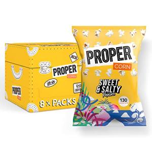PROPER Sweet & Salty Popcorn, 8 Sharing Bags
