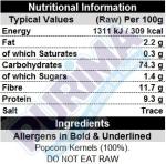 Popping Corn Kernels for Movie Night Home Popcorn