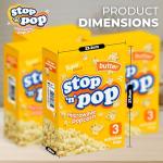 12pk Butter Flavored Microwave Popcorn - Easy Snack