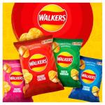Walkers Ready Salted Crisps Multipack, 12 Bags