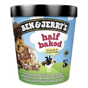 Ben & Jerry's Half Baked Ice Cream Tub 465ml