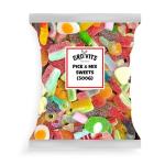 GRO VITS Pick & Mix Retro Jelly Sweets 500g