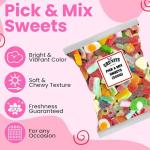GRO VITS Pick & Mix Retro Jelly Sweets 500g