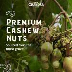 Chandra Whole Cashew Nuts 1KG - Low-GI Snack