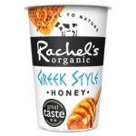 Rachel's Organic Greek Honey Bio-Live Yoghurt 450g