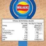 Walkers Cheese & Onion Crisps Multipack 6x22g