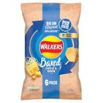 Walkers Cheese & Onion Crisps Multipack 6x22g