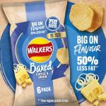 Walkers Cheese & Onion Crisps Multipack 6x22g