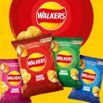 Walkers Cheese & Onion Crisps, 32.5g - Case of 32