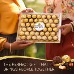Ferrero Rocher Chocolate Pralines Gift Box, 42 Pieces