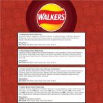 Walkers Meaty Variety Crisps 12 Pack