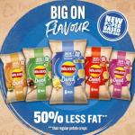 Walkers Cheese & Onion Crisps Multipack 6x22g