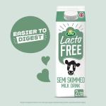 Arla LactoFREE Semi Skimmed Milk 2 Litres