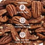 Chandra Whole Foods Pecan Nuts 1KG - Keto Snack
