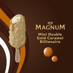 Magnum Mini Double Caramel Ice Cream Sticks 6 Pack