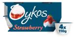 Oykos Strawberry Greek Yogurt 4x110g Pack