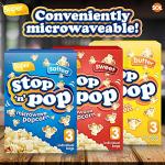 SOL 9pk Popcorn Mix: Sweet, Salted, Butter Flavors