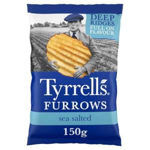 Tyrrells Sea Salted Hand-Cooked Crisps 150g