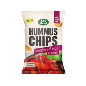 Eat Real Tomato & Basil Hummus Chips 110g