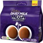 Cadbury Dairy Milk Mega Sharing Chocolate Buttons 192g