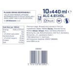 Kronenbourg 1664 Lager Beer 440ml Can - 10 Pack