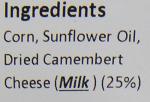 Joe & Seph's Camembert Cheese Popcorn Bulk Pack 250 g